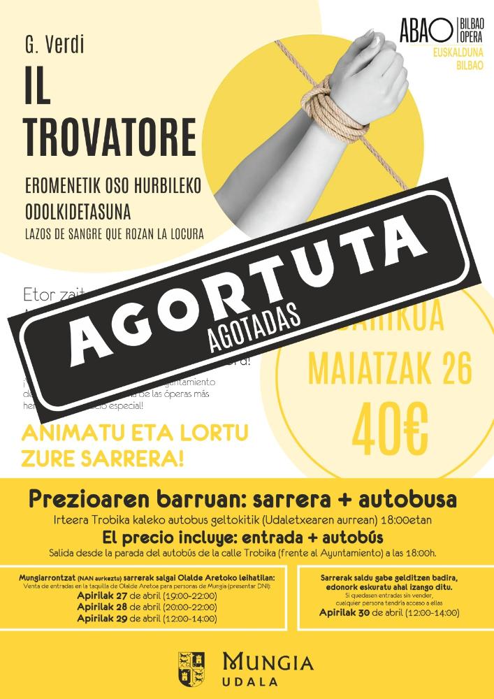 Imagen Entradas agotadas