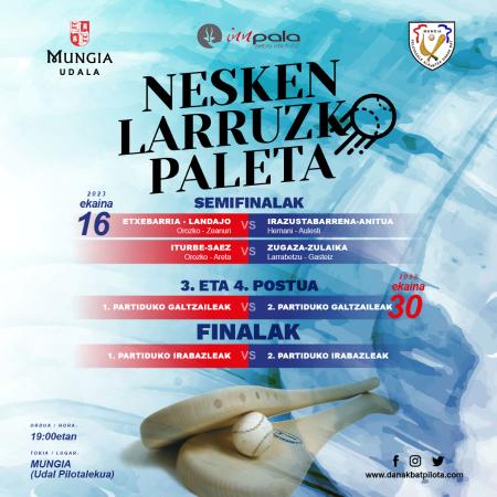 I CAMPEONATO FEMENINO DE PALETA DE CUERO
