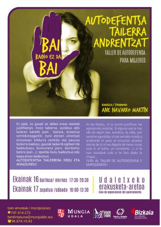 Taller de autodefensa para mujeres