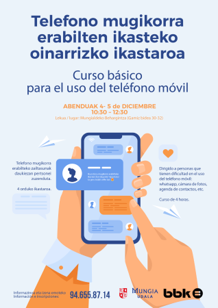 Curso básico para el uso del teléfono móvil