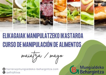 Imagen CURSO DE MANIPULACIÓN DE ALIMENTOS