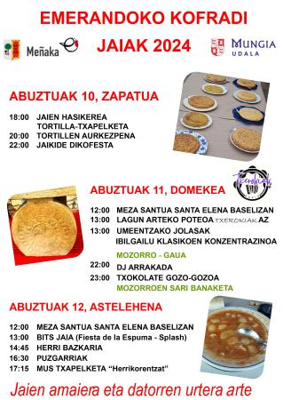 Emerandoko Kofradi Jaiak 2024
