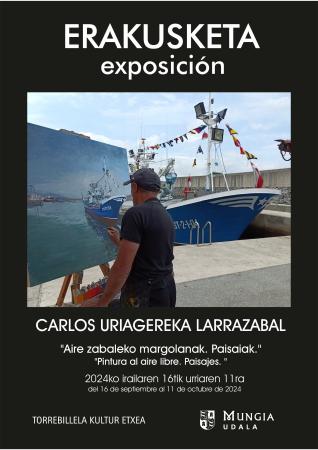 Carlos Uriagereka Larrazabal: "Pintura al aire libre. Paisajes"