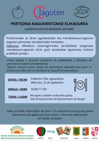 Programa Jagoten: Alimentación en personas mayores
