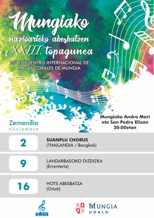 23ª edición del Encuentro Internacional de Masas Corales de Mungia