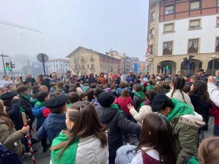 Los centros escolares de Mungia cantarán a Santa Ageda