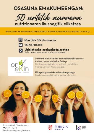 Salud en las mujeres: alimentarnos nutricionalmente a partir de los 50