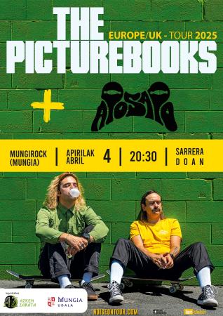 Conciertos en Mungirock: APOSAPO +  THE PICTUREBOOKS