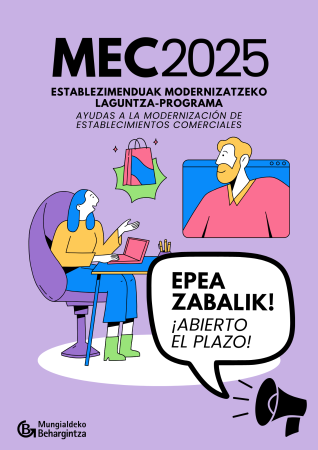 Imagen AYUDAS A LA MODERNIZACIÓN DE ESTABLECIMIENTOS COMERCIALES (MEC 2025)