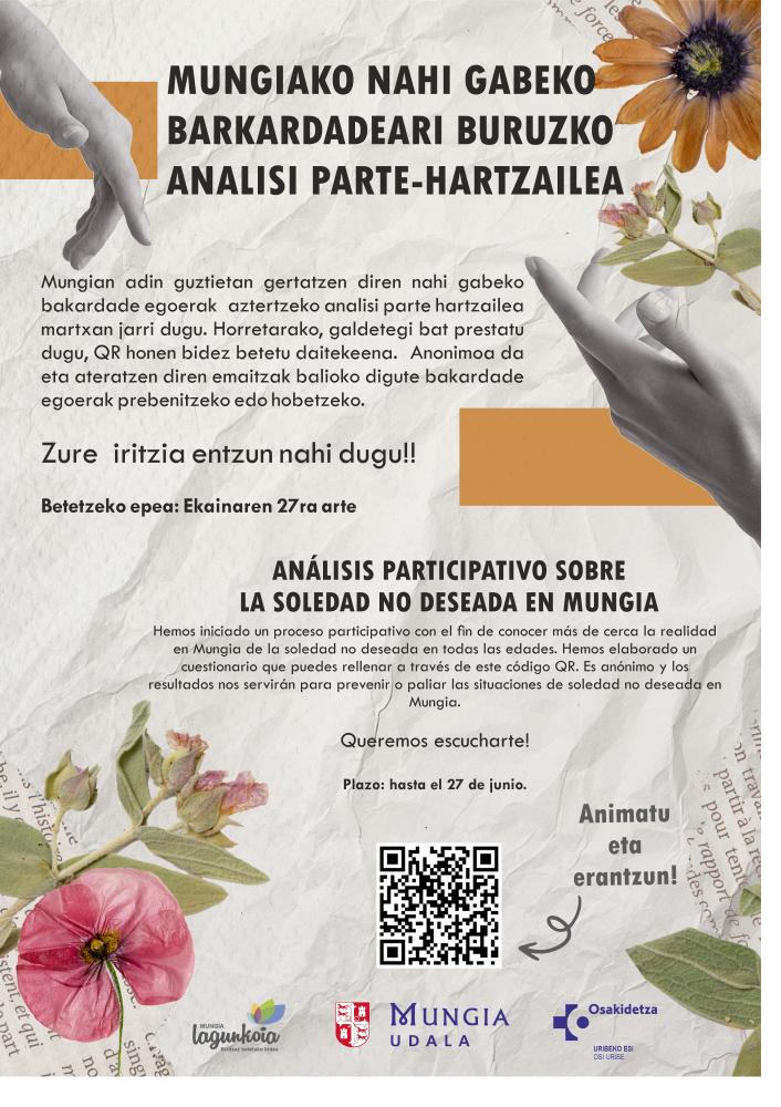 Irudia Udalak analisi parte-hartzailea bultzatzen du, adin guztietan nahi ez...