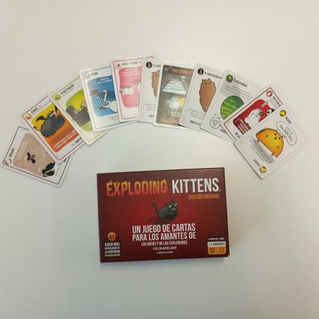 Juego de mesa "Exploding kittens"