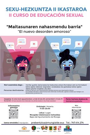 Inscripciones II curso educación sexual “El nuevo desorden amoroso”