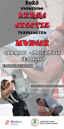 Competición levantamiento de piedra de Euskadi