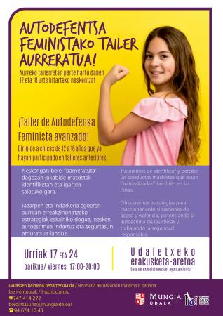 Taller de autodefensa feminista avanzado