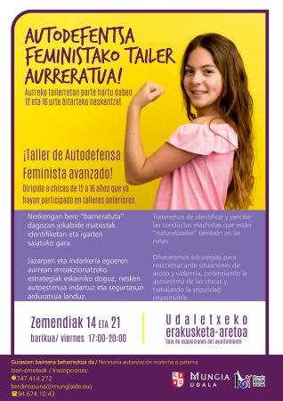 Taller de autodefensa feminista avanzado
