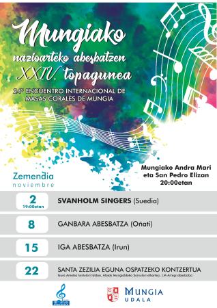 24º Encuentro Internacional de Masas Corales de Mungia