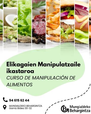 Imagen CURSO DE MANIPULACIÓN DE ALIMENTOS