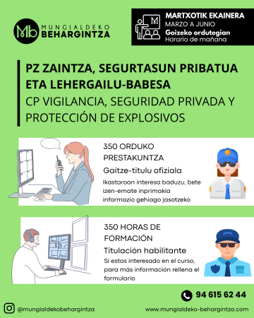 Irudia ZP ZAINTZA, SEGURTASUN PRIBATUA ETA LEHERGAILU BABESA