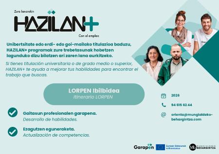 Imagen HAZILAN+ te ayuda a mejorar tus habilidades para encontrar el trabajo que buscas