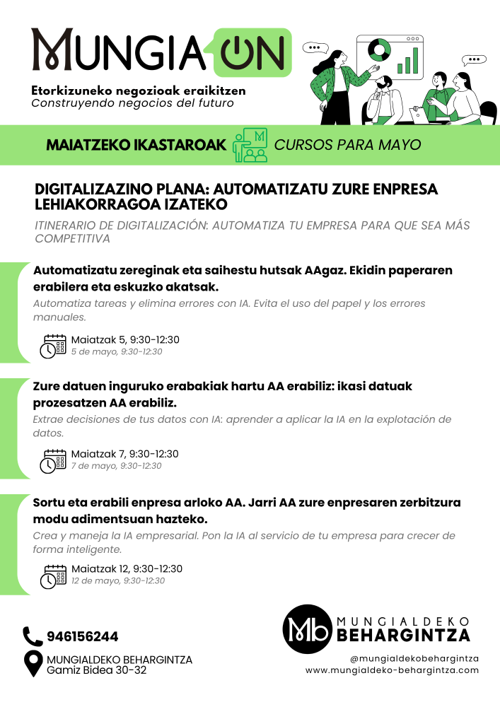 Irudia MUNGIA ON! MAIATZA