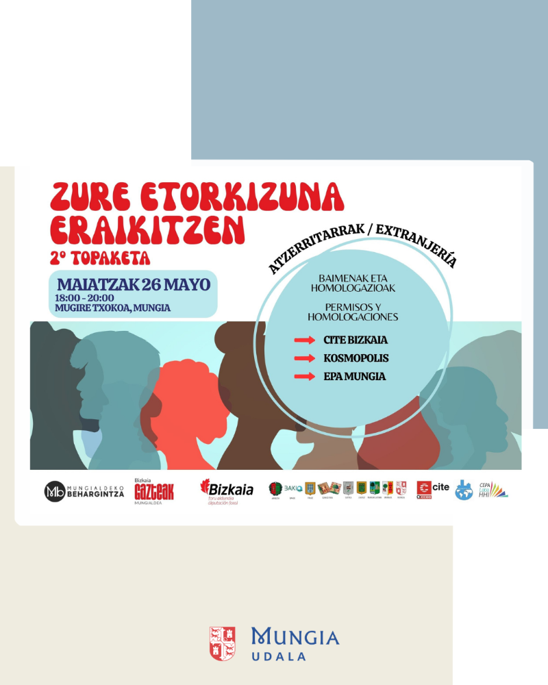 Imagen Bizkaia Gaztea Mungialdea organiza una jornada informativa sobre...