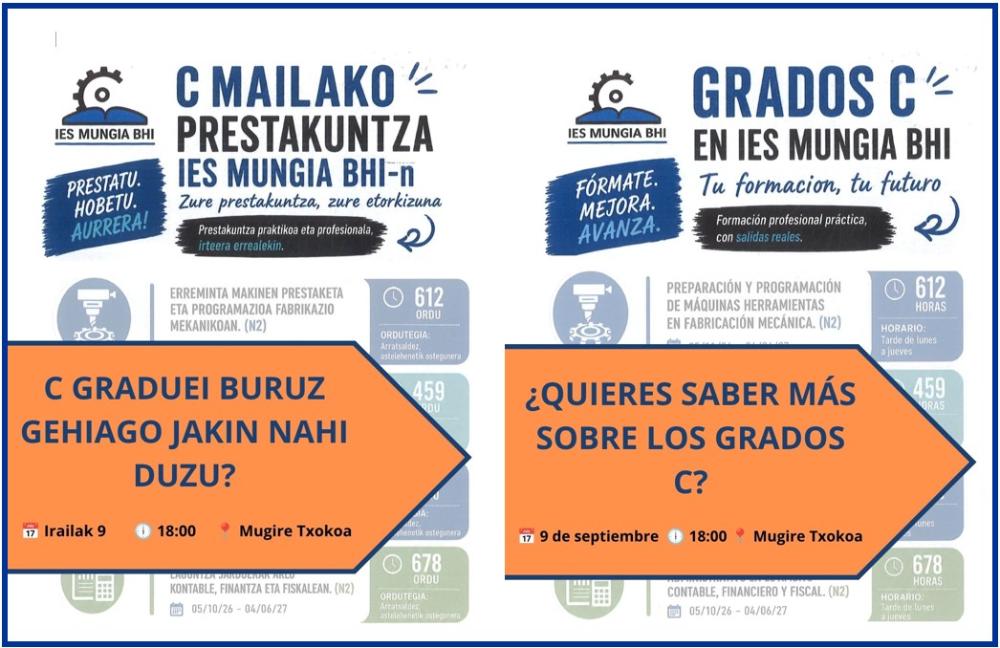Irudia C GRADUEI BURUZKO INFORMAZIO HITZALDIA